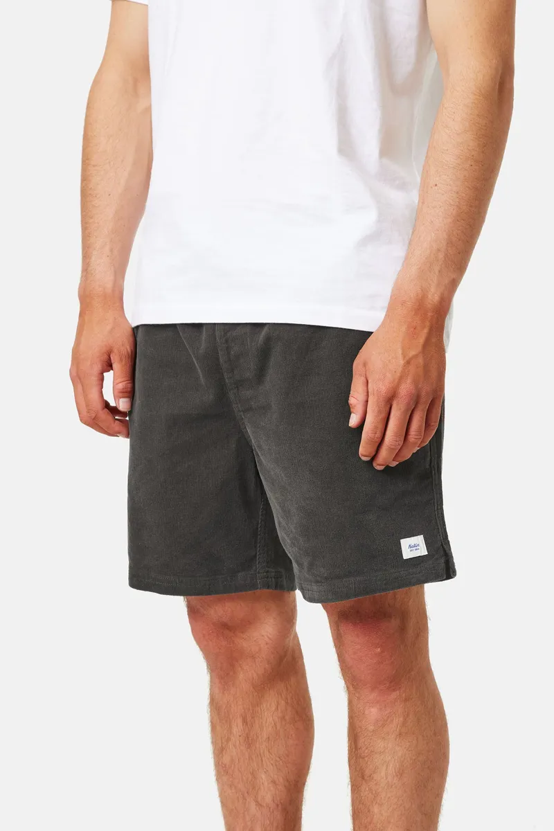Katin Cord Local Short in Black Wash-2